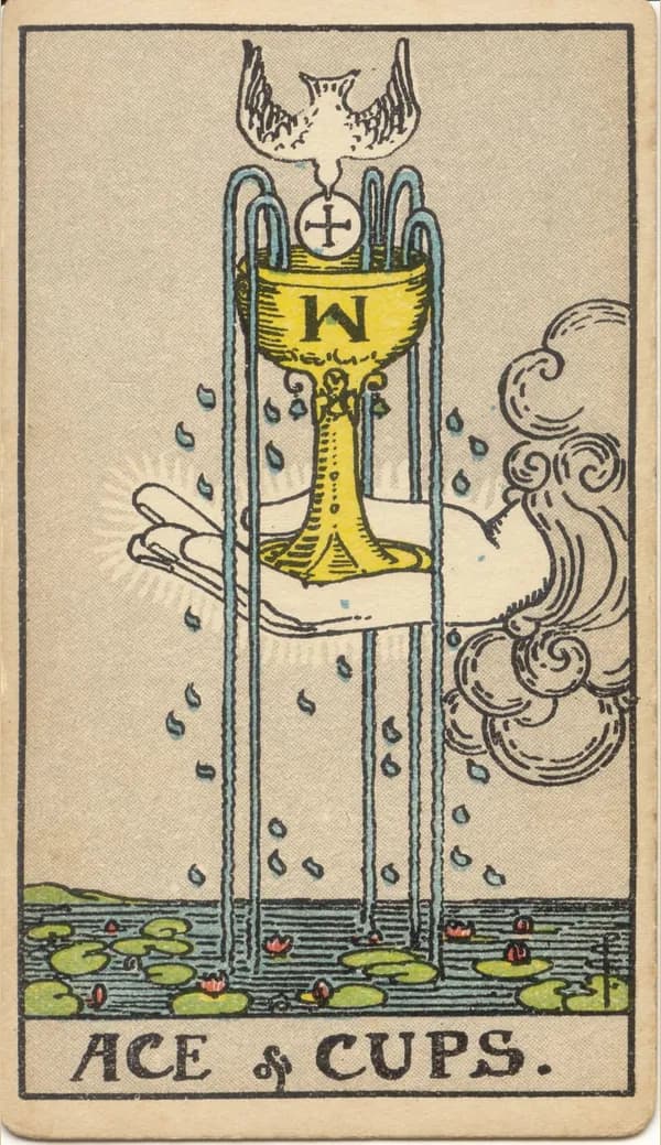 Ace of Cups, tarot card