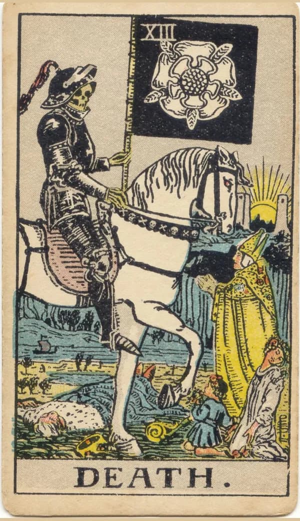 Death, tarot card