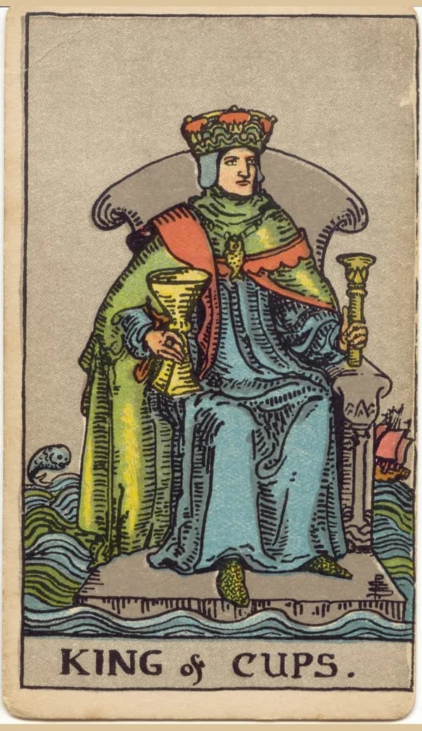 King of Cups, tarot card