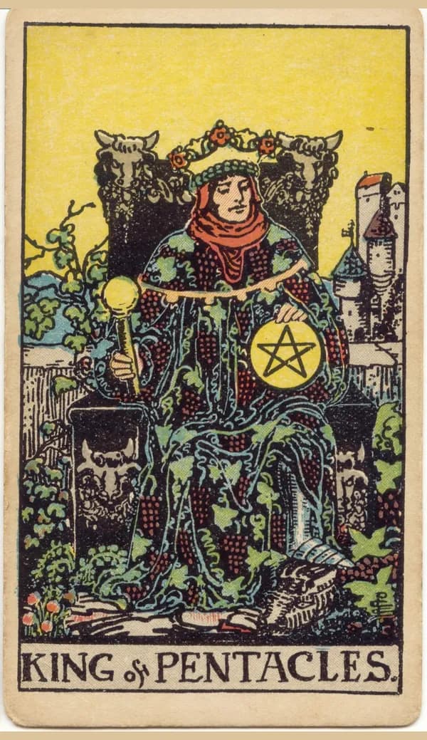 King of Pentacles, tarot card