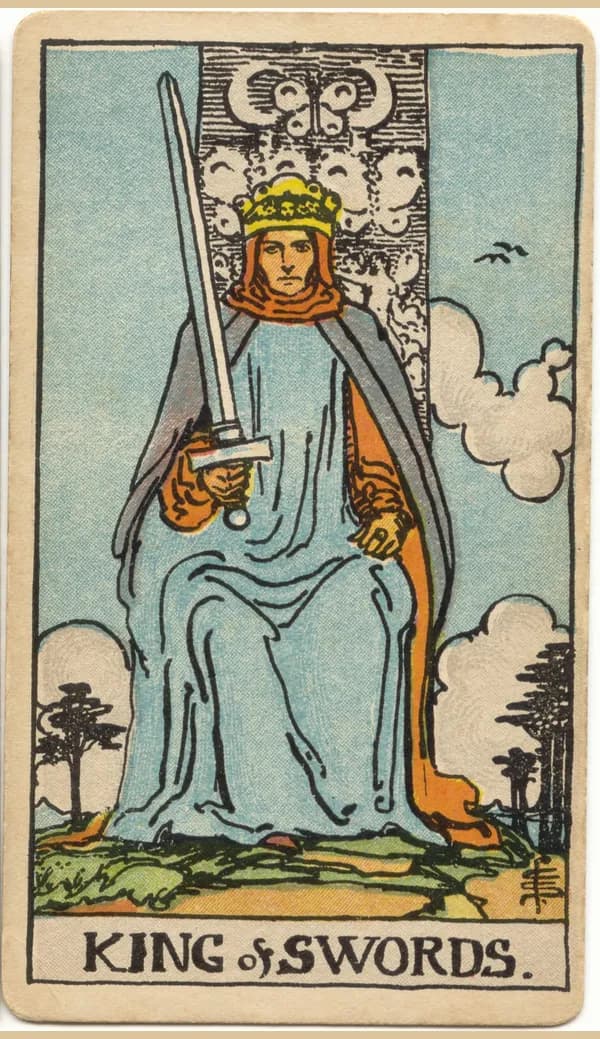 King of Swords, tarot card