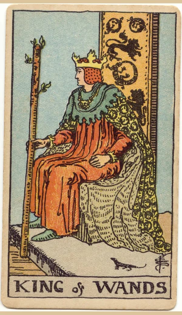King of Wands, tarot card