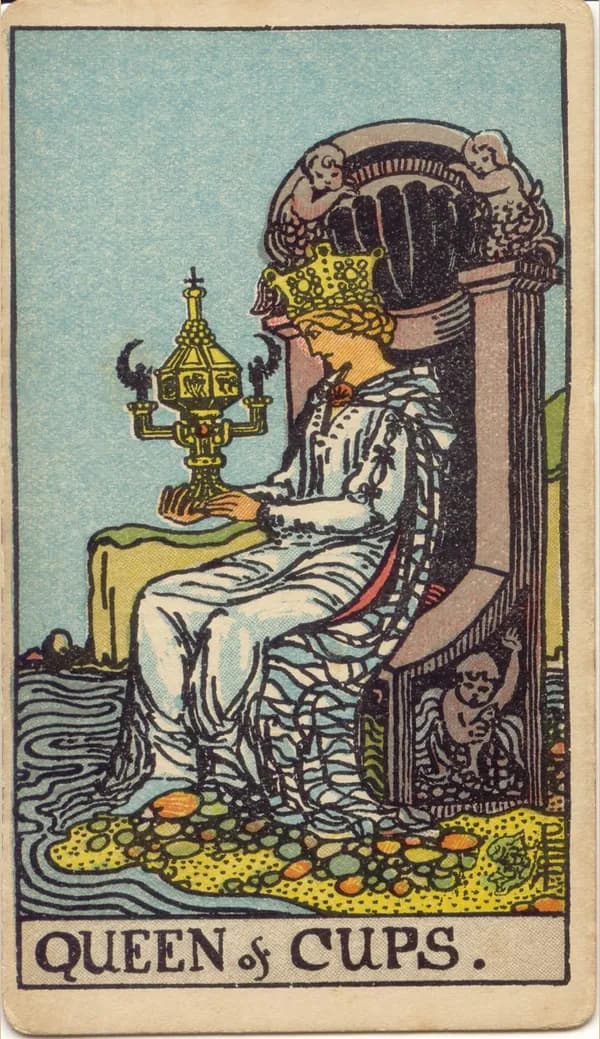 Queen of Cups, tarot card