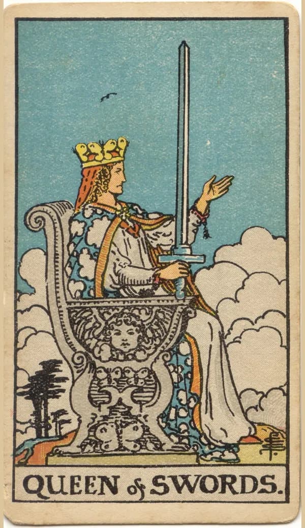 Queen of Swords, tarot card