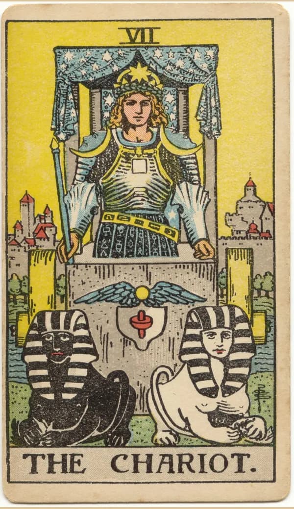 The Chariot, tarot card