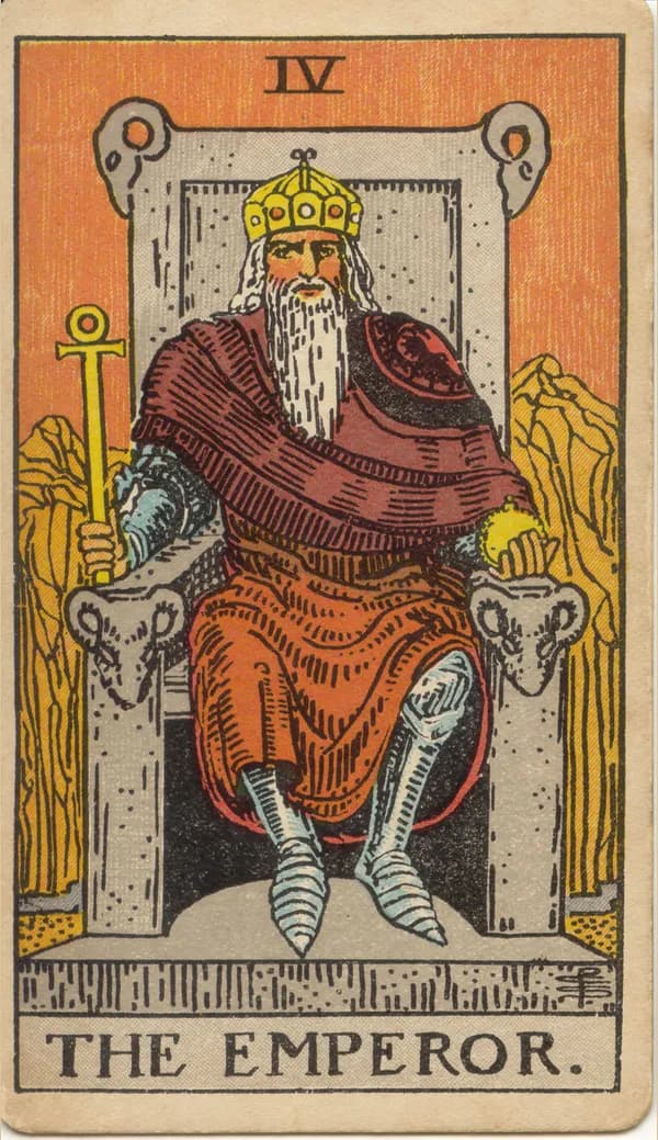 The Emperor, tarot card