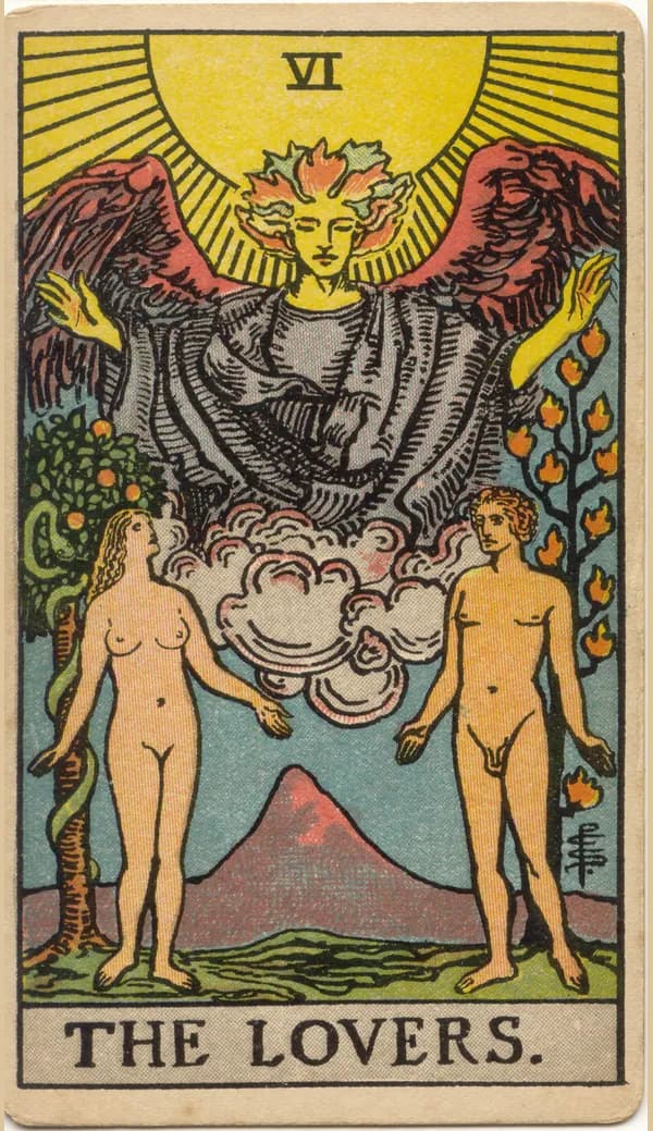 The Lovers, tarot card