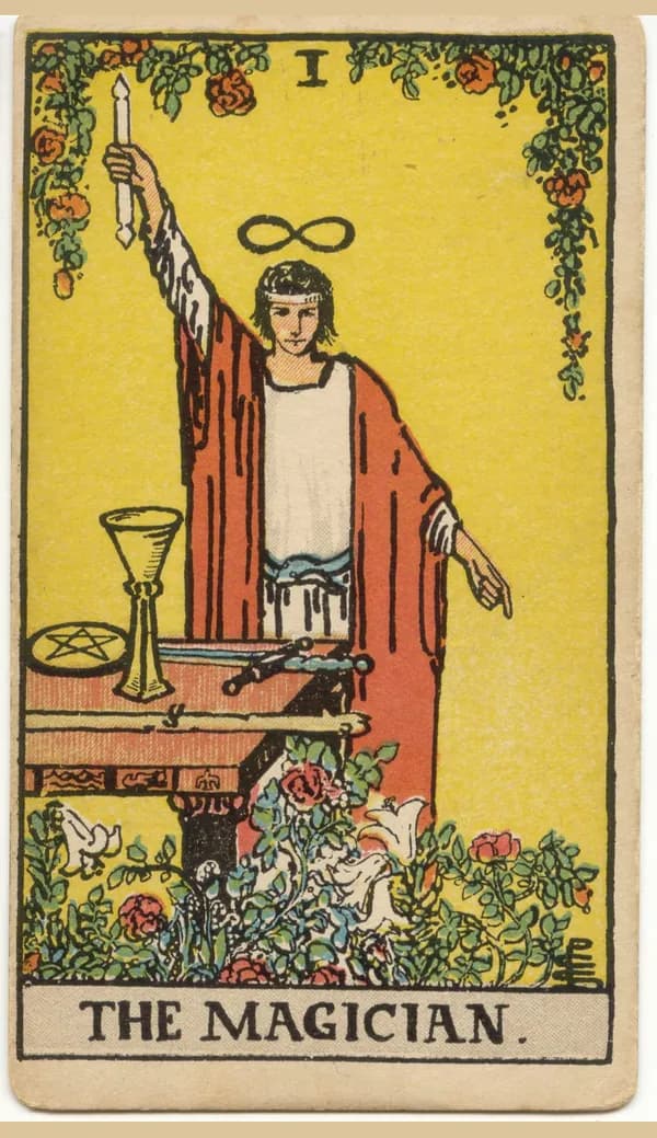 The Magician, tarot card
