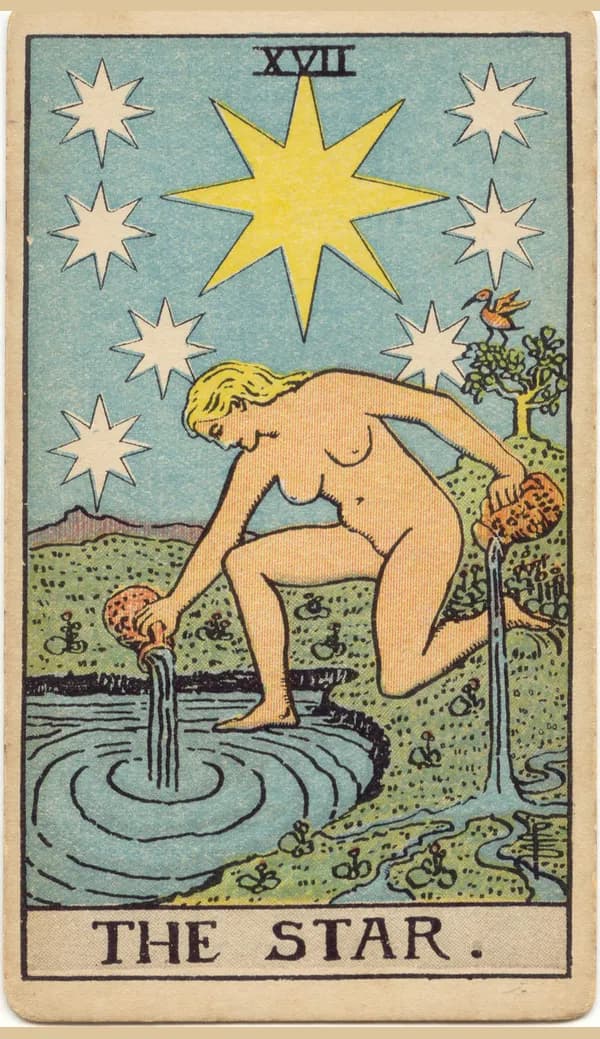 The Star, tarot card